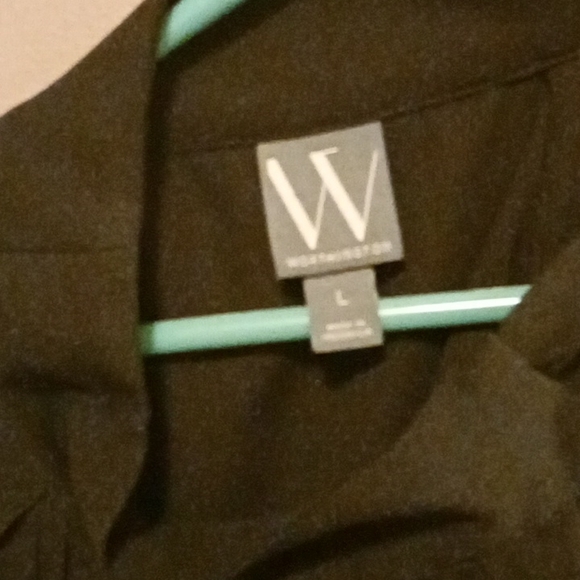 Woman's Worthington Sleeveless Neck Tie Blouse Size Large - Picture 3 of 4